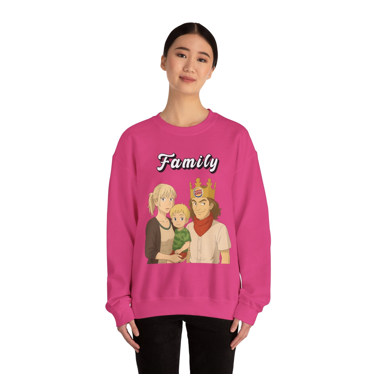 Family Themed Unisex Heavy Blend™ Crewneck Sweatshirt