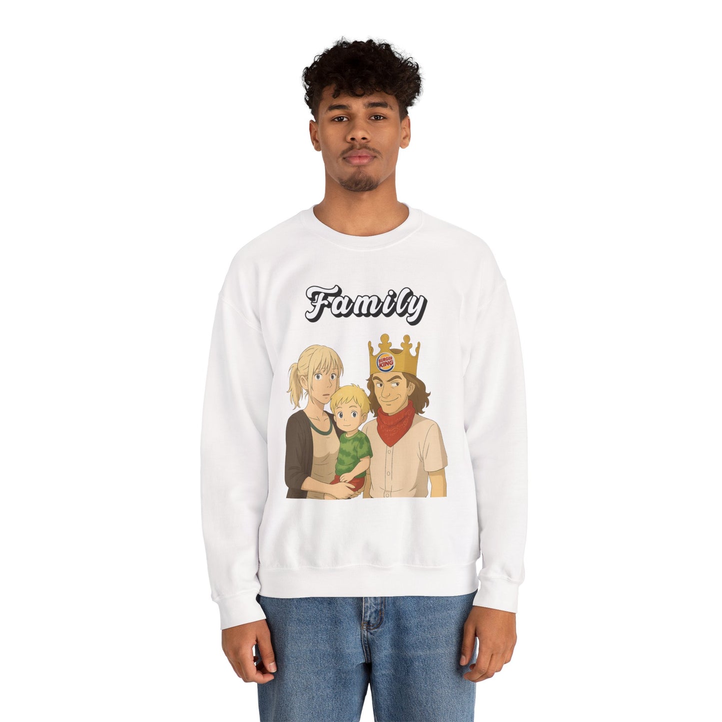 Family Themed Unisex Heavy Blend™ Crewneck Sweatshirt