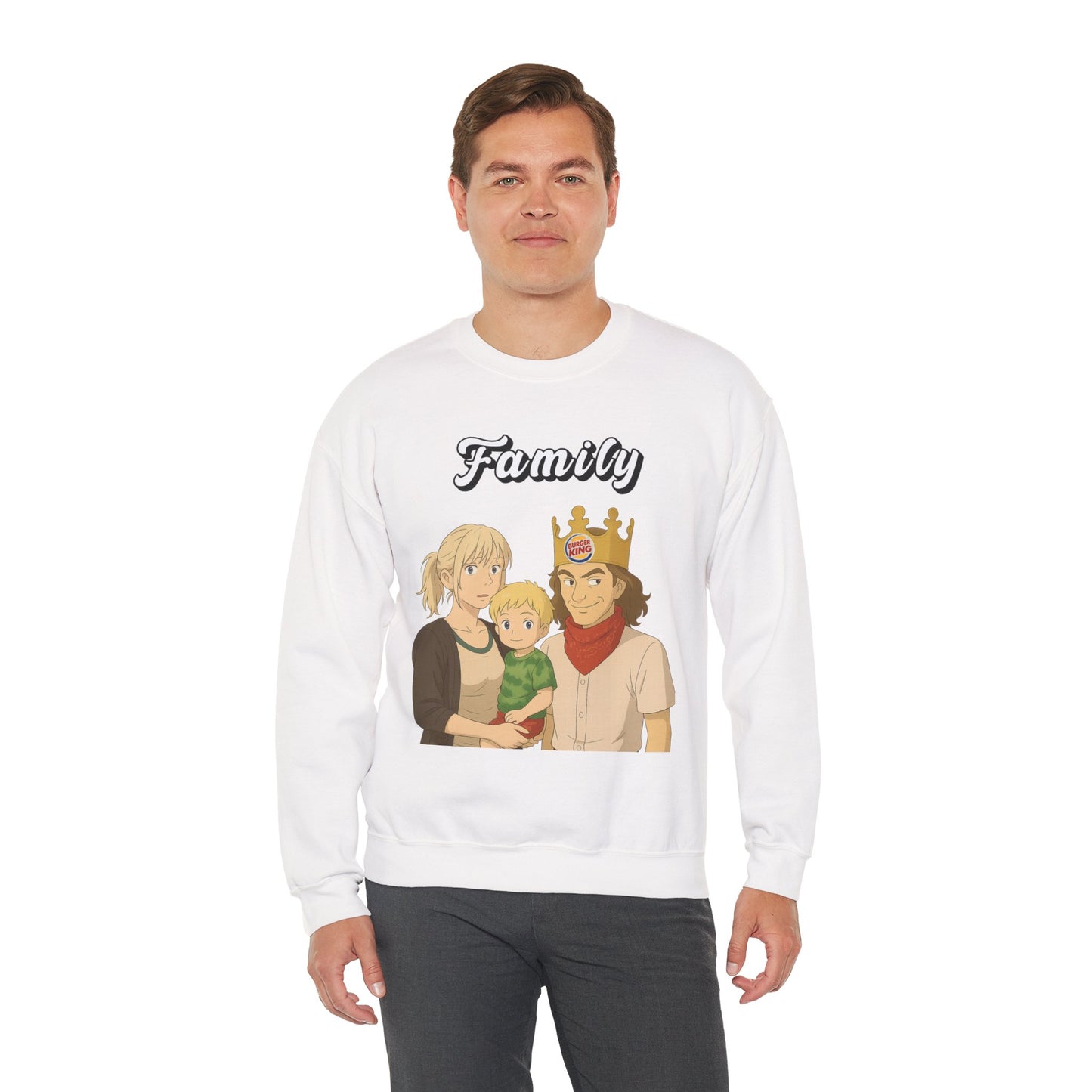 Family Themed Unisex Heavy Blend™ Crewneck Sweatshirt