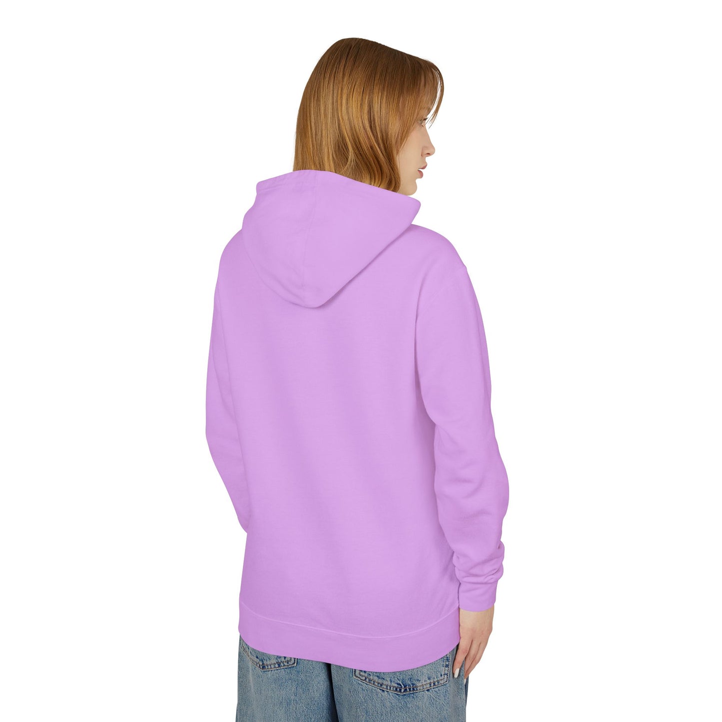 Funny Unisex Lightweight Hooded Sweatshirt - King of Fast Food Design