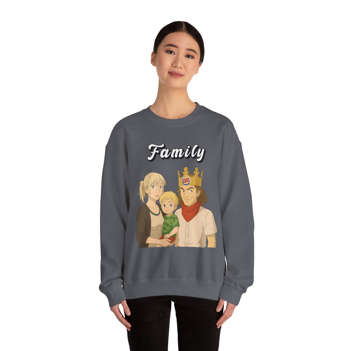 Family Themed Unisex Heavy Blend™ Crewneck Sweatshirt