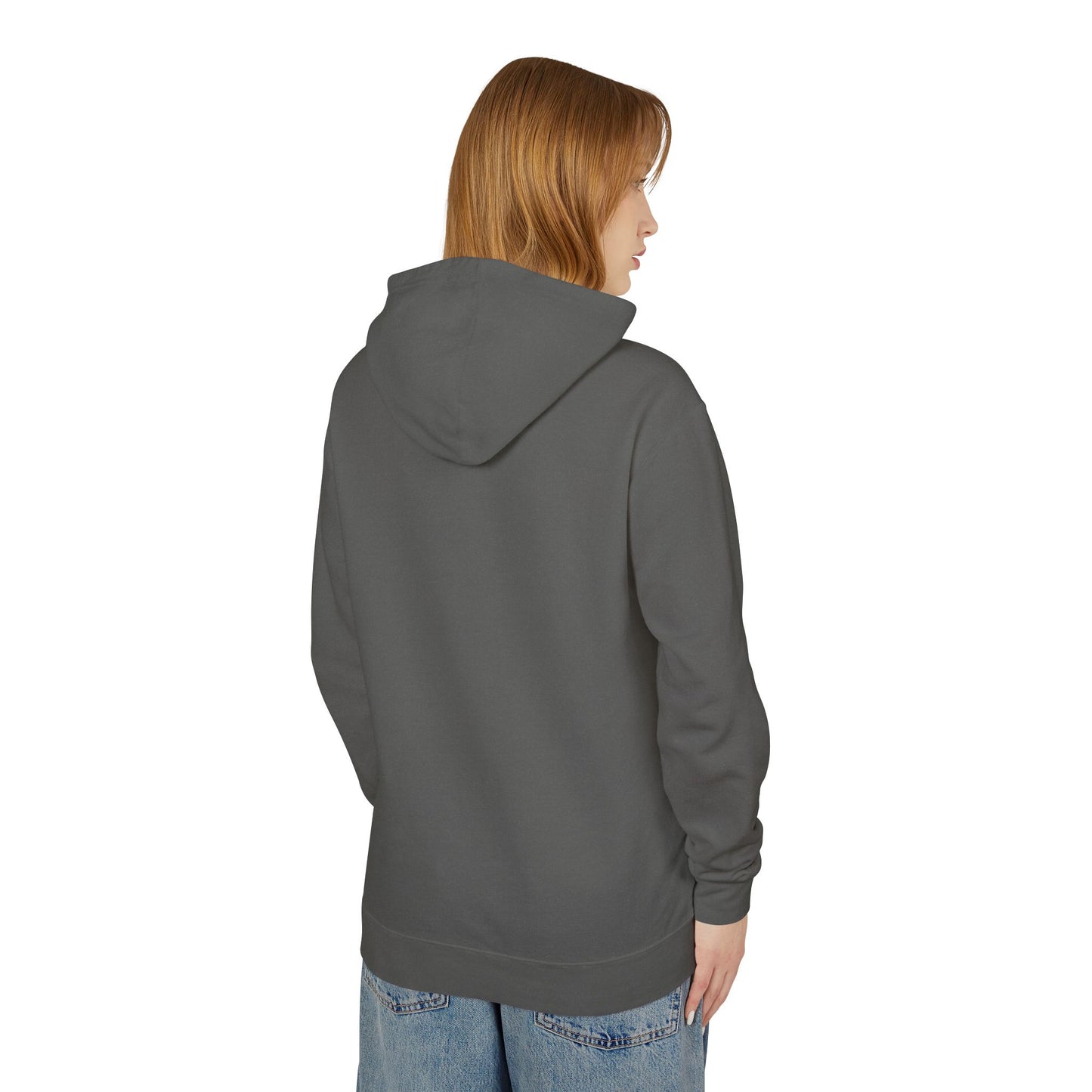 Family-Themed Unisex Lightweight Hooded Sweatshirt