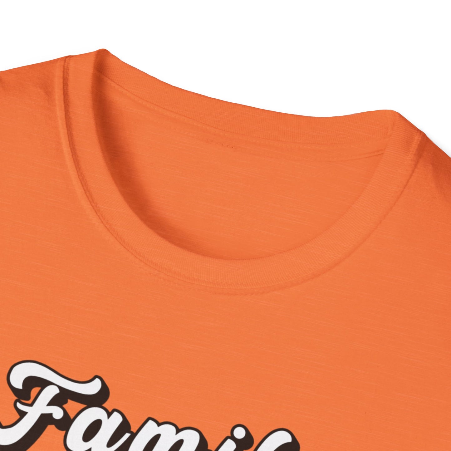 Family-Themed Unisex Softstyle T-Shirt - Perfect for Family Gatherings and Celebrations