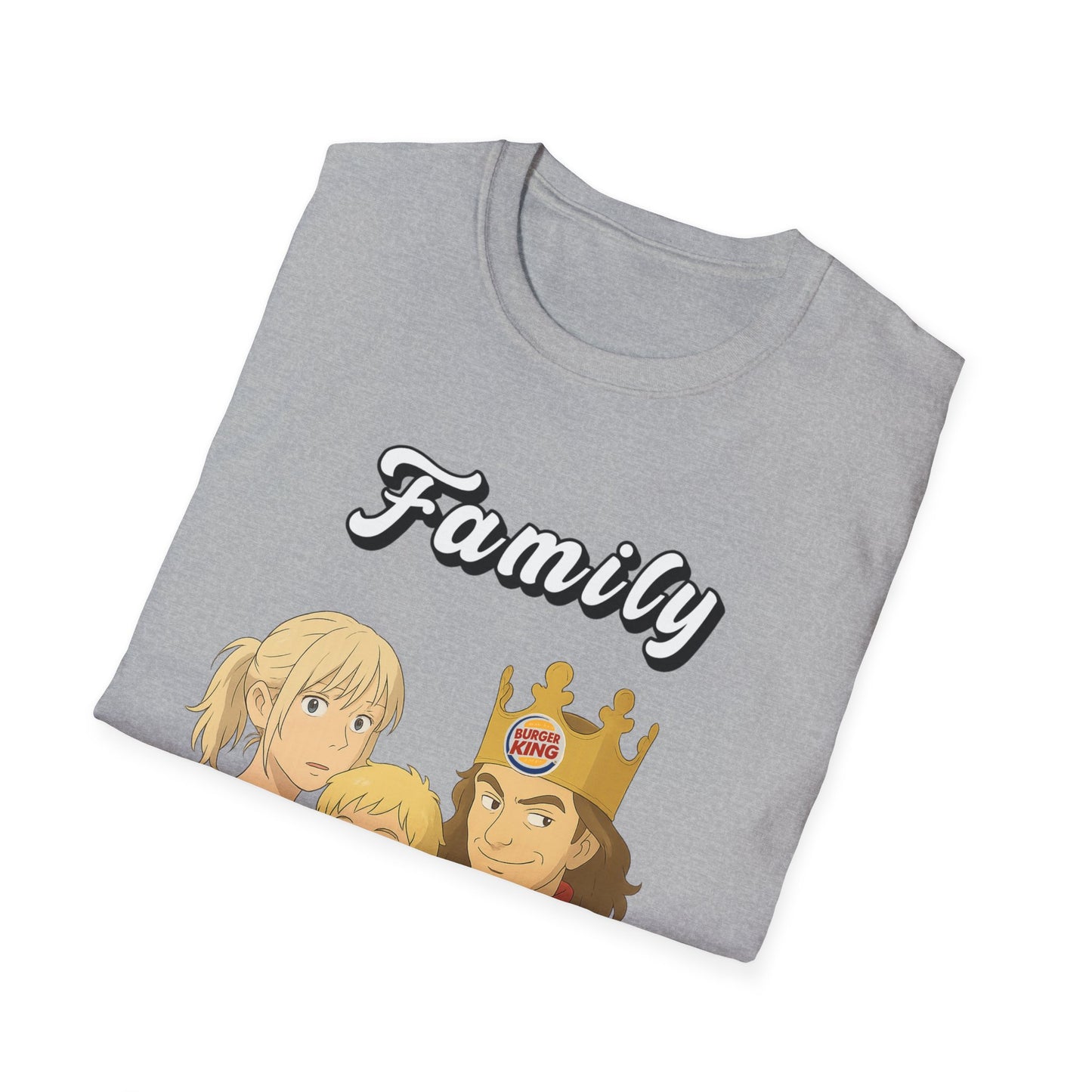 Family-Themed Unisex Softstyle T-Shirt - Perfect for Family Gatherings and Celebrations