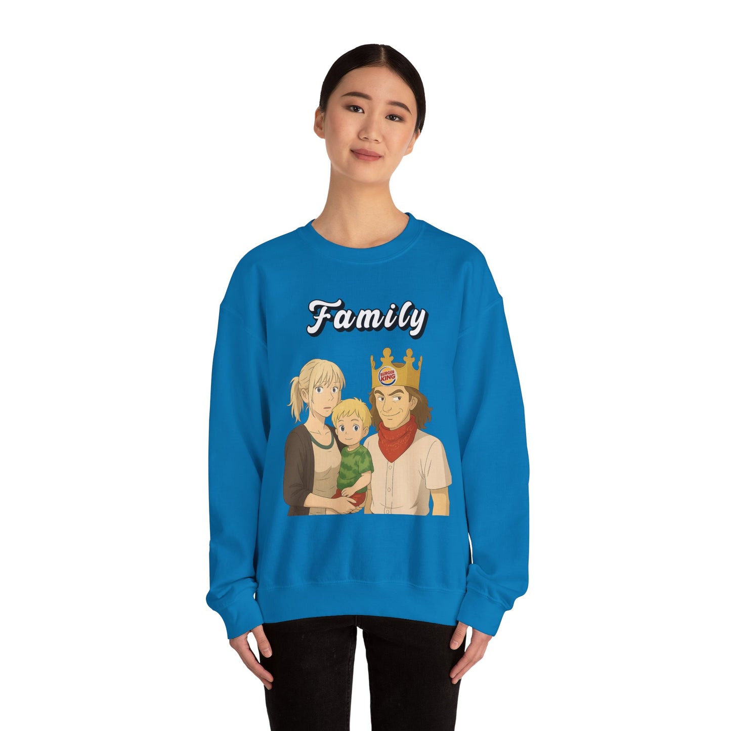 Family Themed Unisex Heavy Blend™ Crewneck Sweatshirt