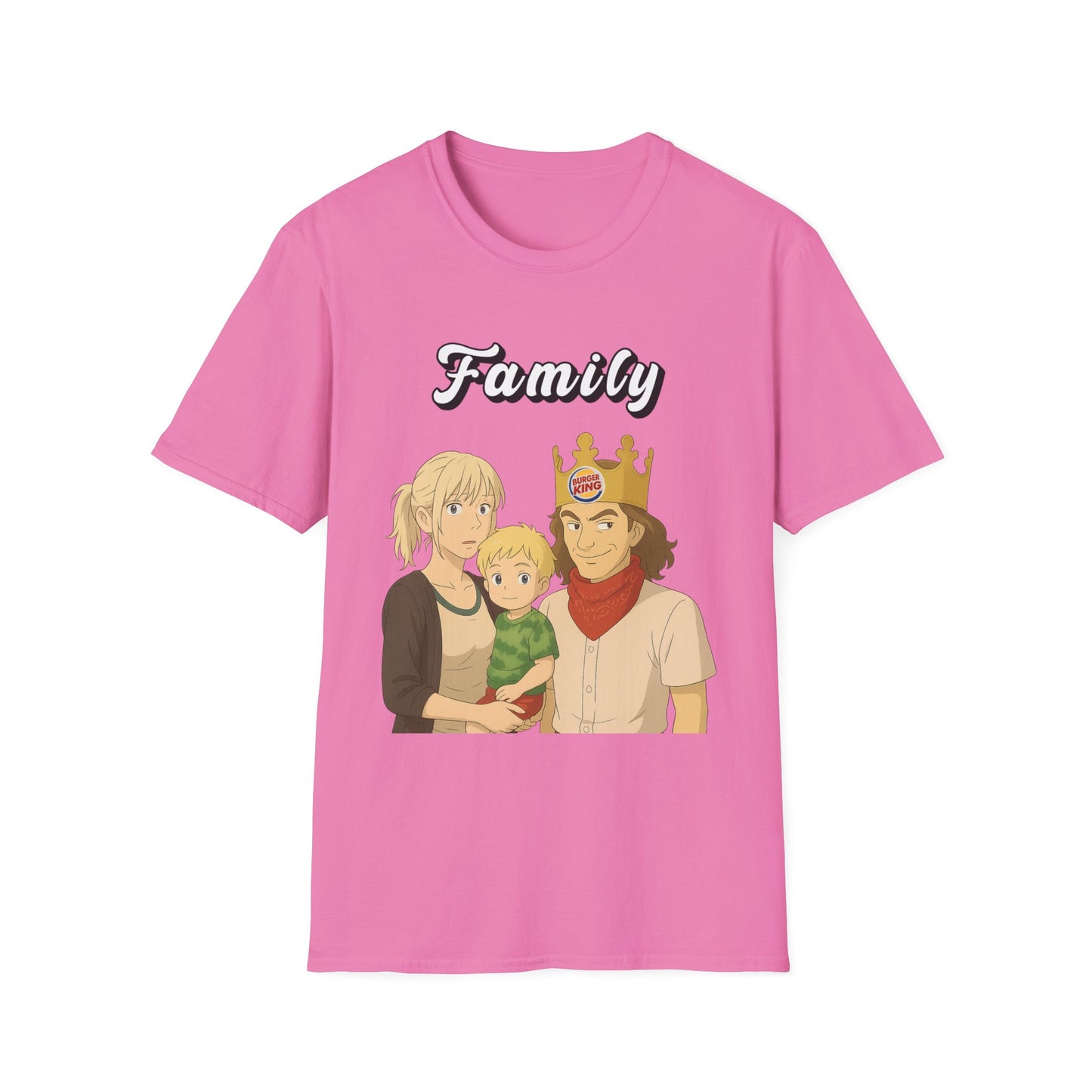 Family-Themed Unisex Softstyle T-Shirt - Perfect for Family Gatherings and Celebrations