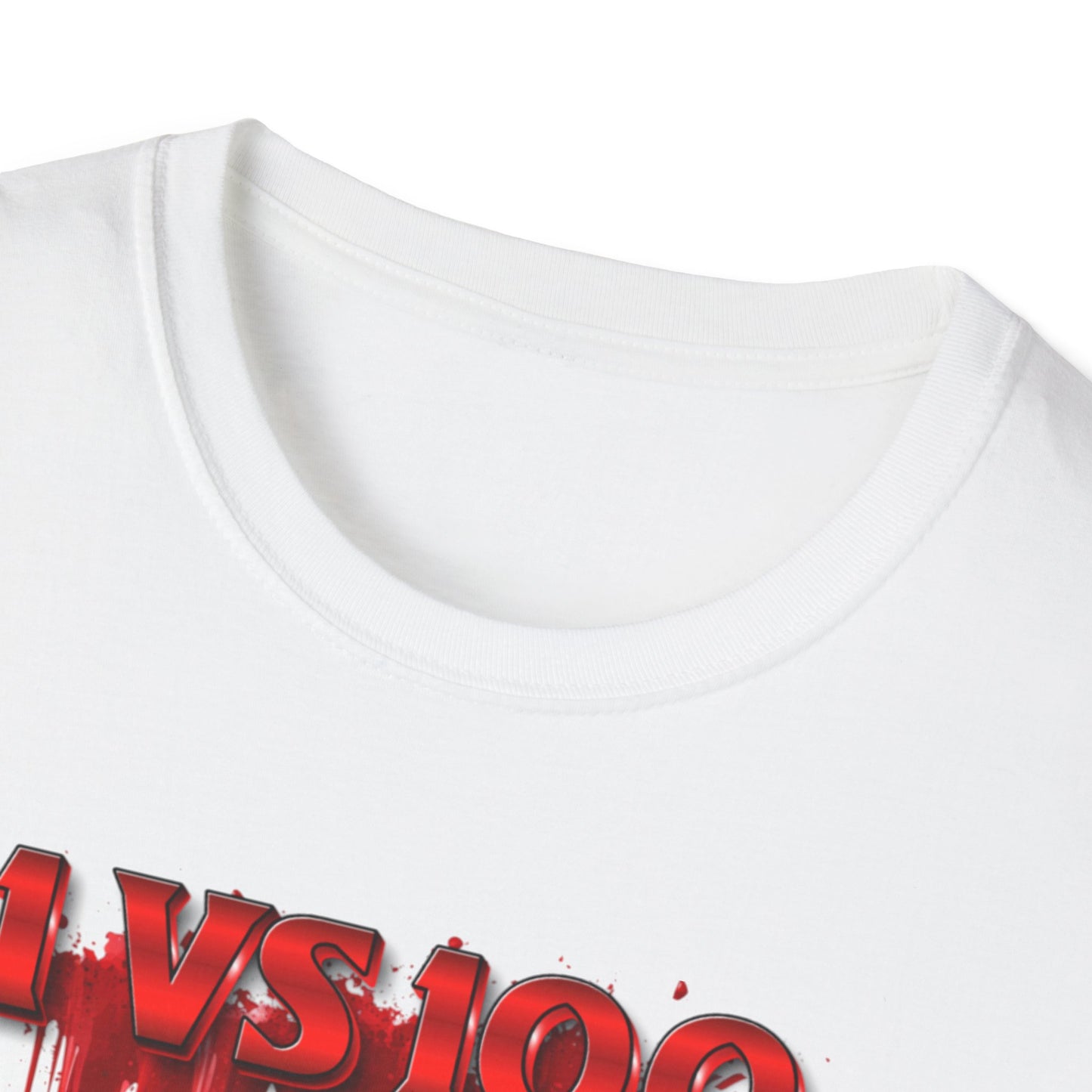 100 Men vs Gorilla Meme T-SHIRT - 1 VS 100 Gorilla Champion