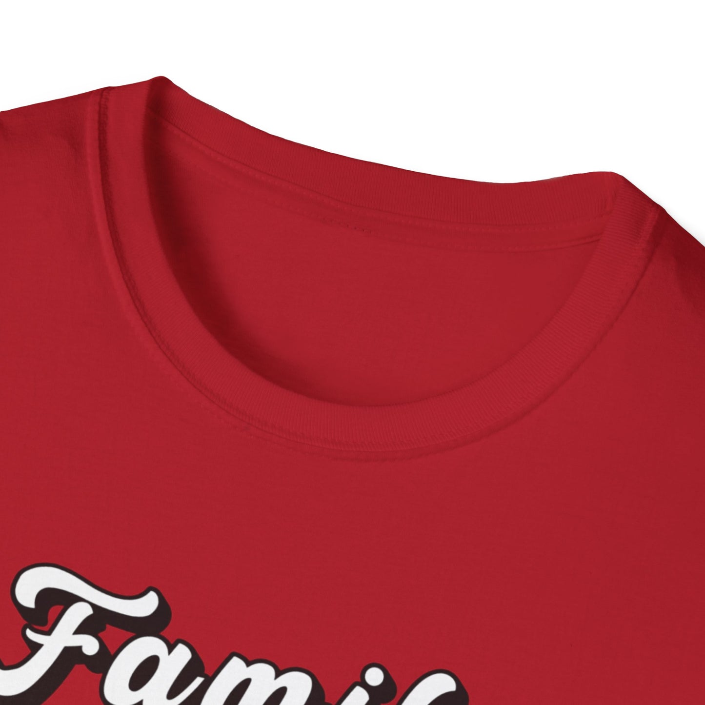 Family-Themed Unisex Softstyle T-Shirt - Perfect for Family Gatherings and Celebrations