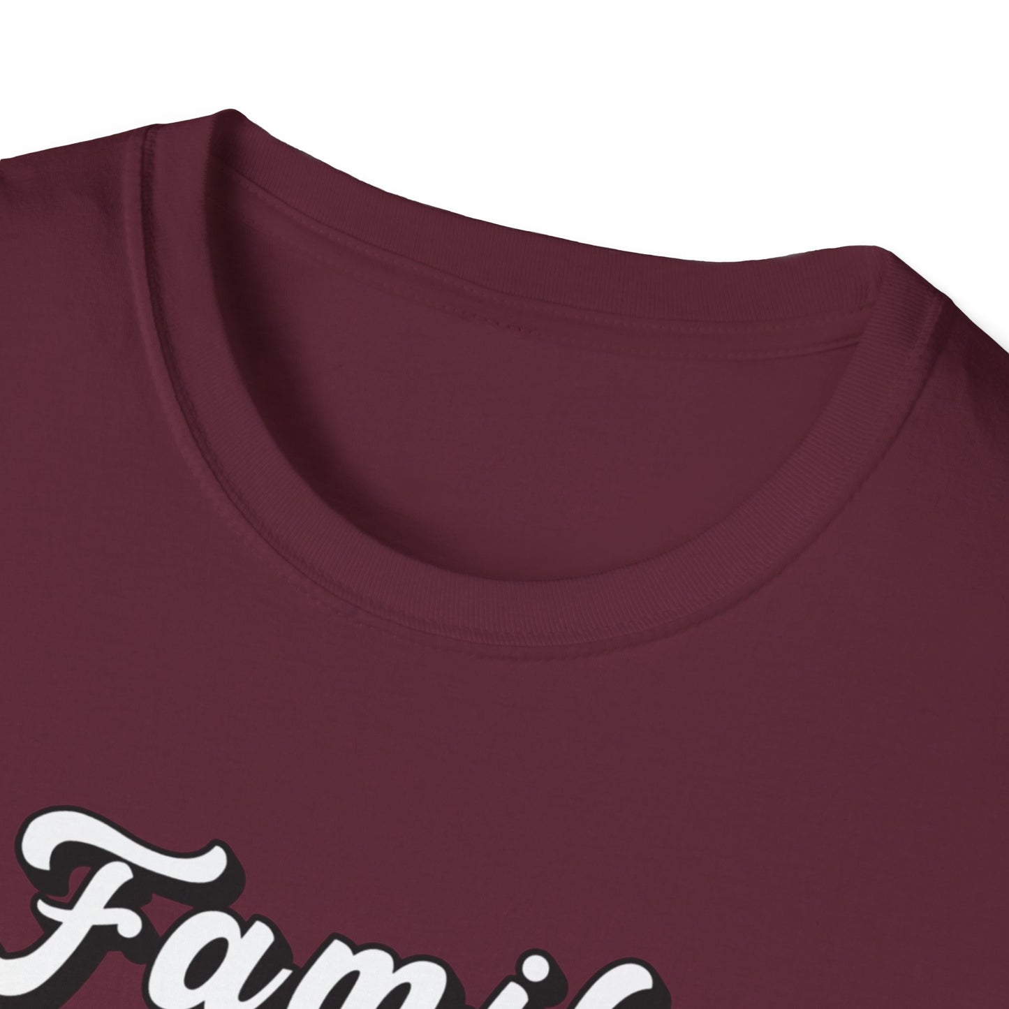 Family-Themed Unisex Softstyle T-Shirt - Perfect for Family Gatherings and Celebrations