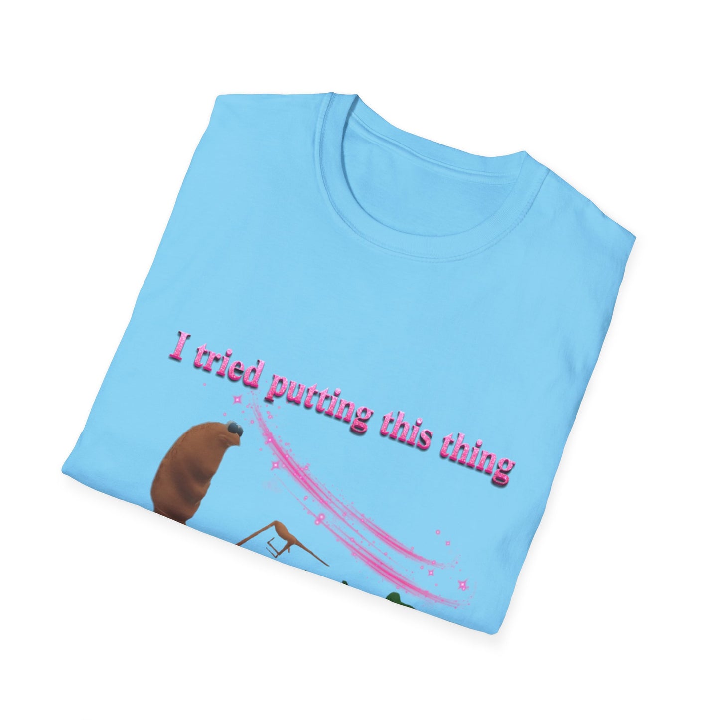 Marcus VRchat Anus MEME T-SHIRT - "I Tried Putting This Thing in My Anus" Comedy Tee