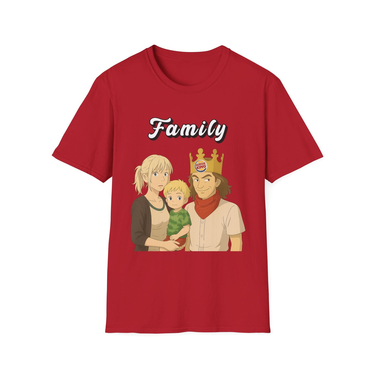 Family-Themed Unisex Softstyle T-Shirt - Perfect for Family Gatherings and Celebrations