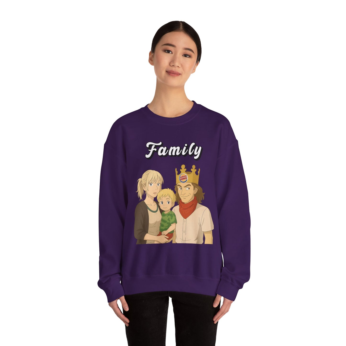 Family Themed Unisex Heavy Blend™ Crewneck Sweatshirt