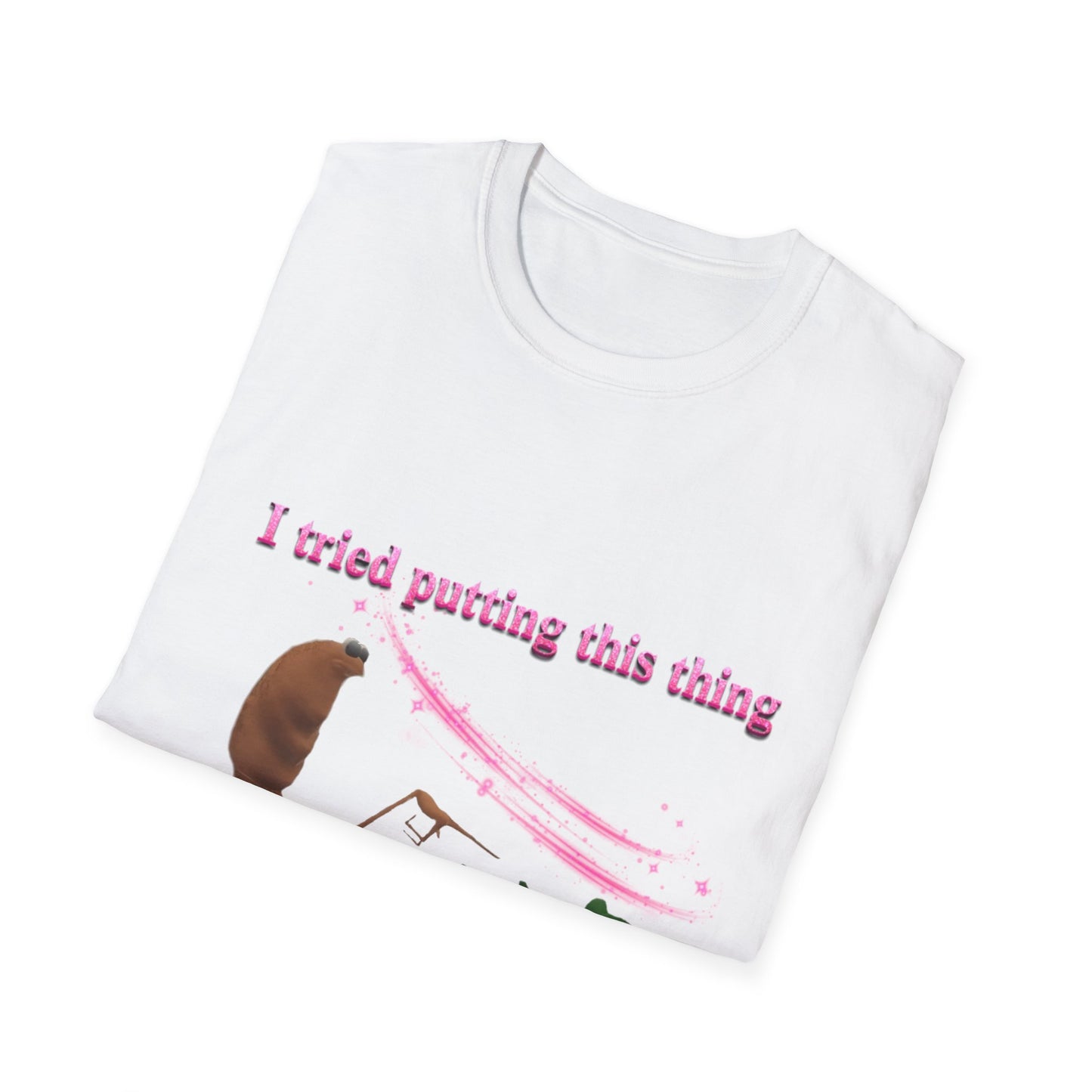 Marcus VRchat Anus MEME T-SHIRT - "I Tried Putting This Thing in My Anus" Comedy Tee