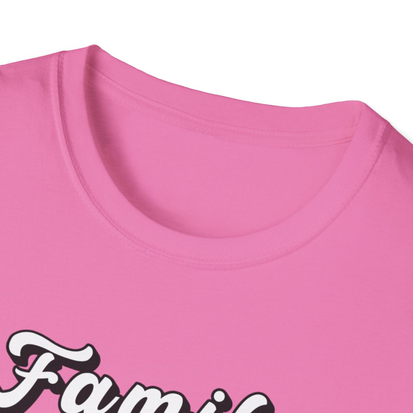 Family-Themed Unisex Softstyle T-Shirt - Perfect for Family Gatherings and Celebrations