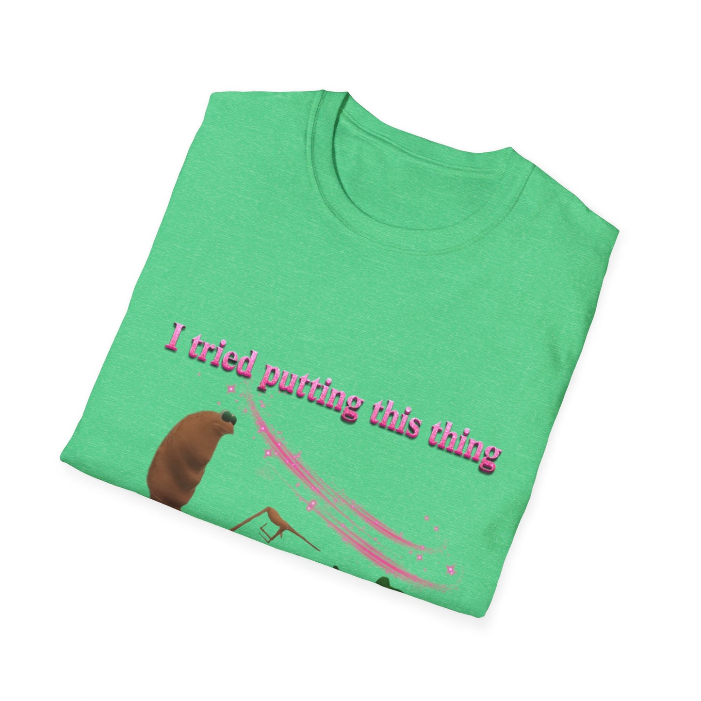 Marcus VRchat Anus MEME T-SHIRT - "I Tried Putting This Thing in My Anus" Comedy Tee