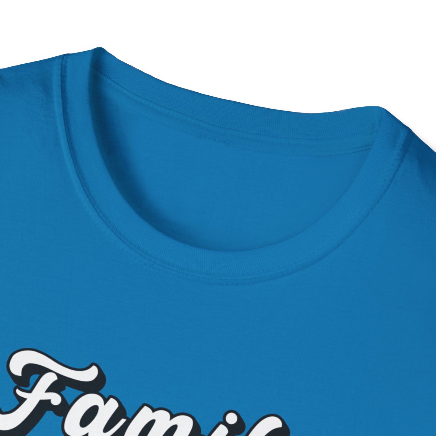Family-Themed Unisex Softstyle T-Shirt - Perfect for Family Gatherings and Celebrations