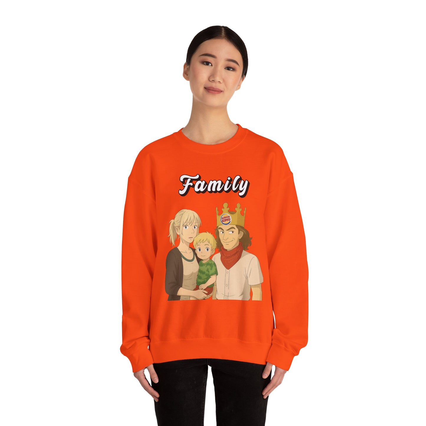Family Themed Unisex Heavy Blend™ Crewneck Sweatshirt