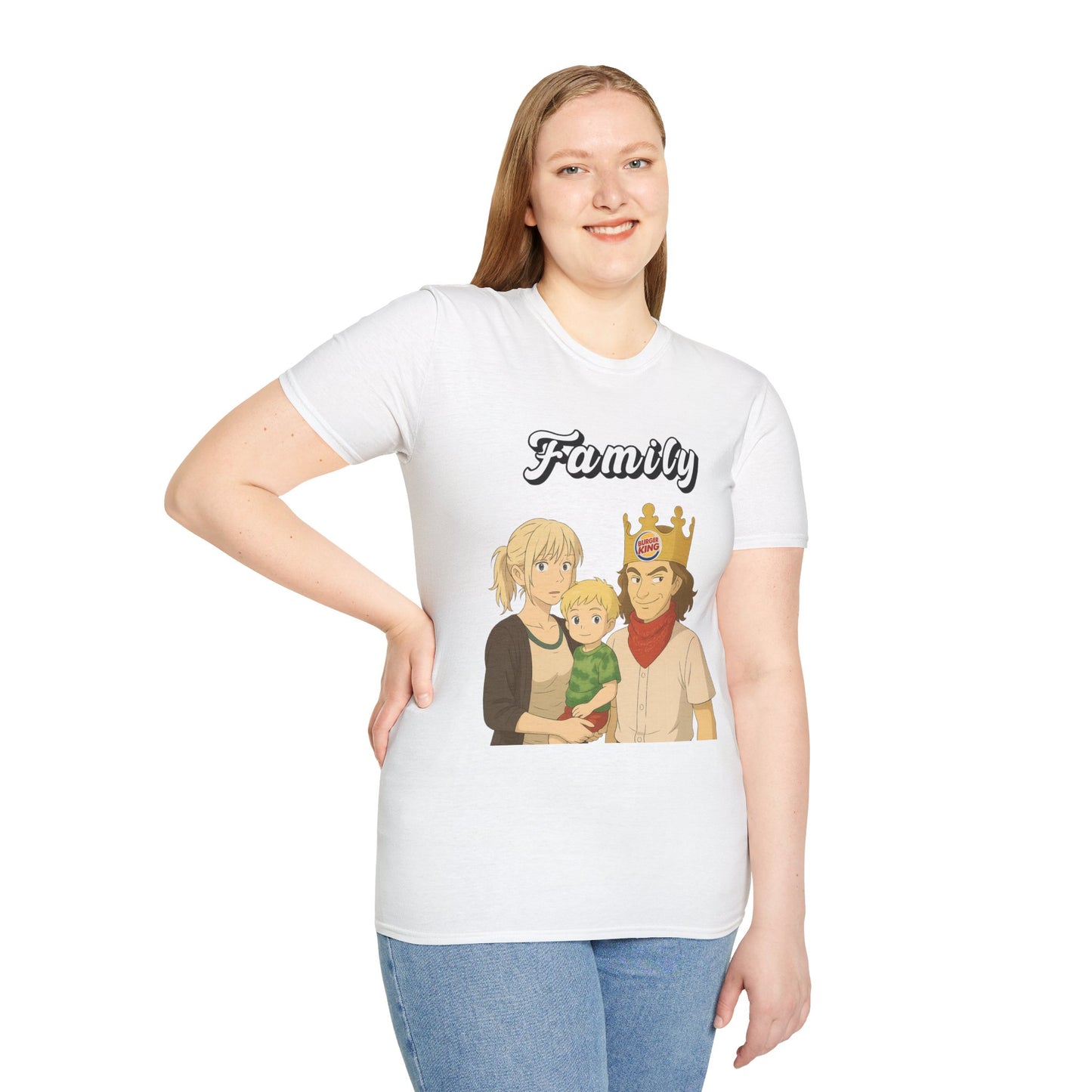Family-Themed Unisex Softstyle T-Shirt - Perfect for Family Gatherings and Celebrations