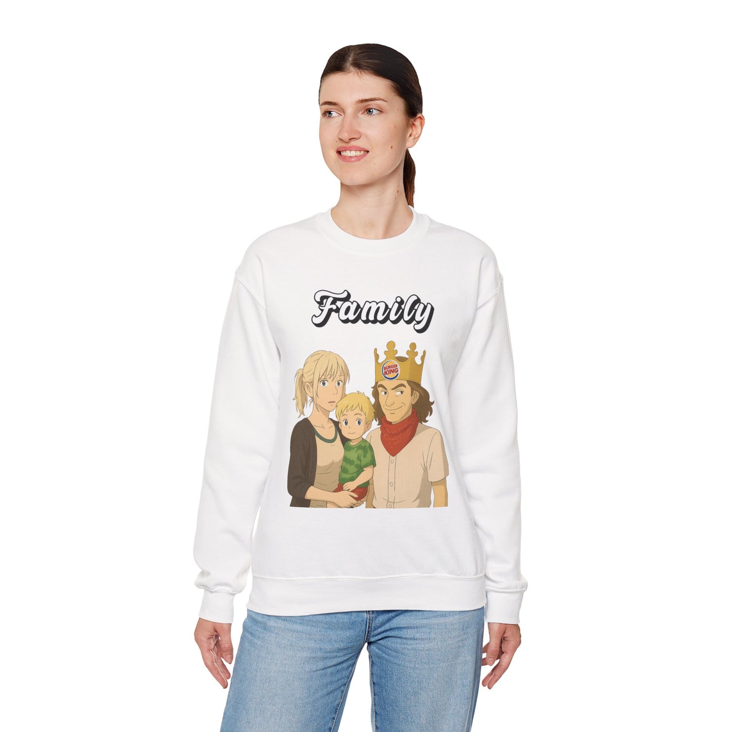 Family Themed Unisex Heavy Blend™ Crewneck Sweatshirt