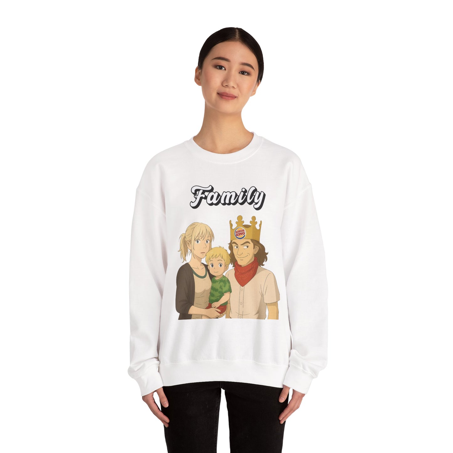 Family Themed Unisex Heavy Blend™ Crewneck Sweatshirt