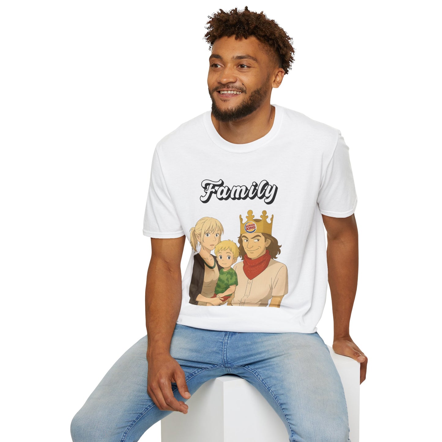 Family-Themed Unisex Softstyle T-Shirt - Perfect for Family Gatherings and Celebrations