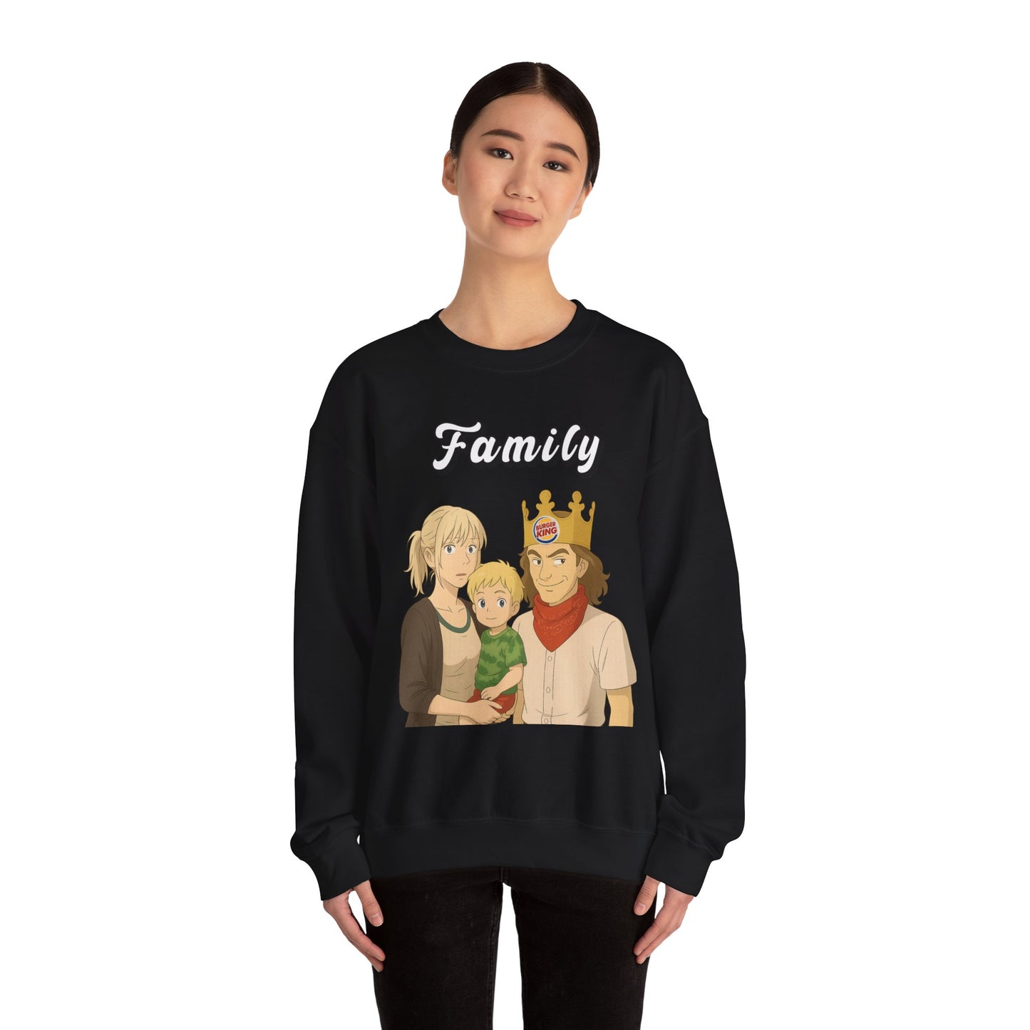 Family Themed Unisex Heavy Blend™ Crewneck Sweatshirt
