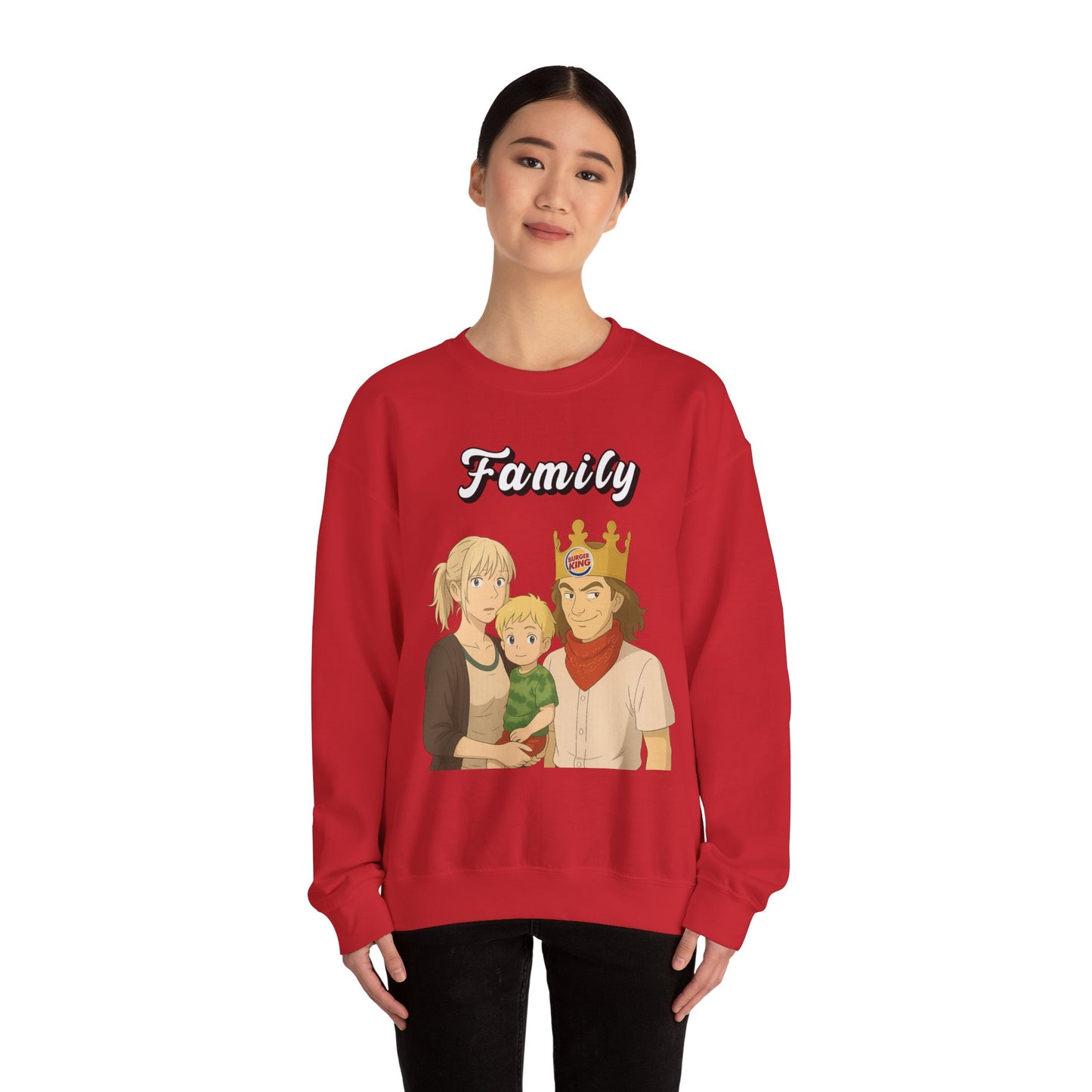 Family Themed Unisex Heavy Blend™ Crewneck Sweatshirt