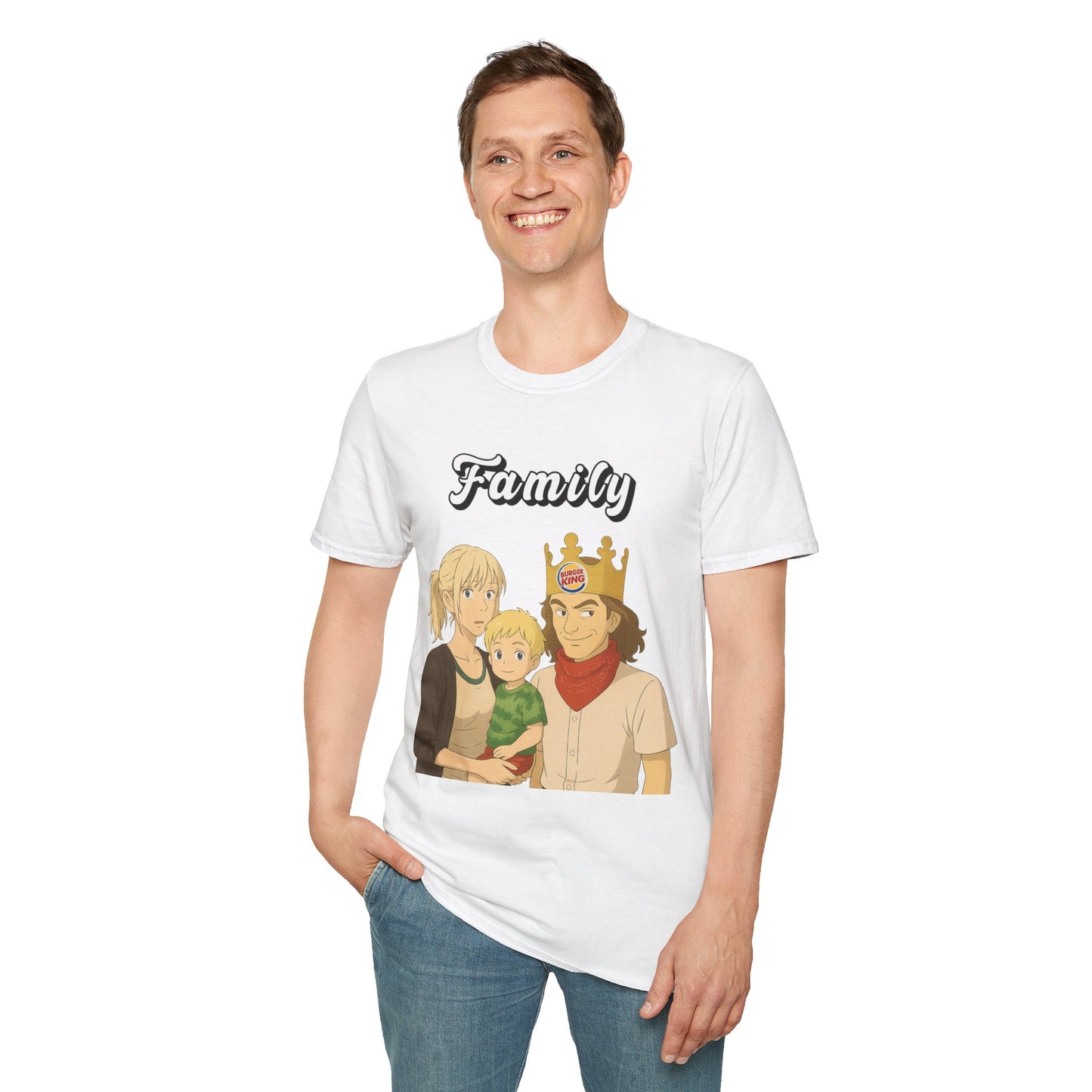 Family-Themed Unisex Softstyle T-Shirt - Perfect for Family Gatherings and Celebrations